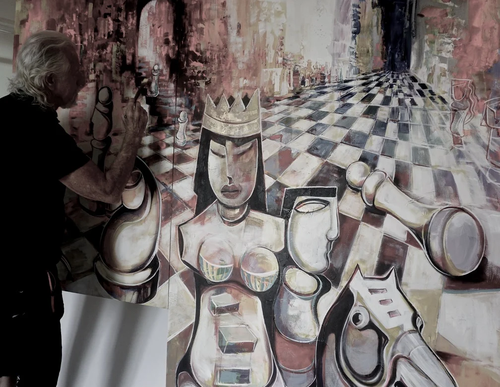 Artwork by Paul Ygartua — neo cubism